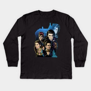 Dark Shadows Kids Long Sleeve T-Shirt